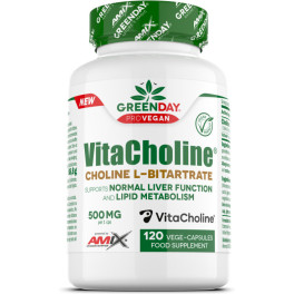 Amix Greenday Bitartraat Vitacholine 120 Vcaps