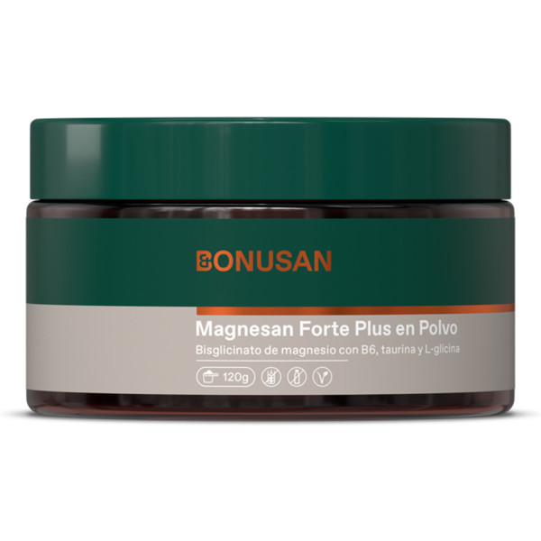 Bonusan Magnesan Forte Plus Polvo 120 Gramos
