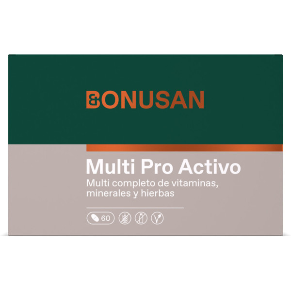 Bonusan Multi Pro Activo 60 Tabletas