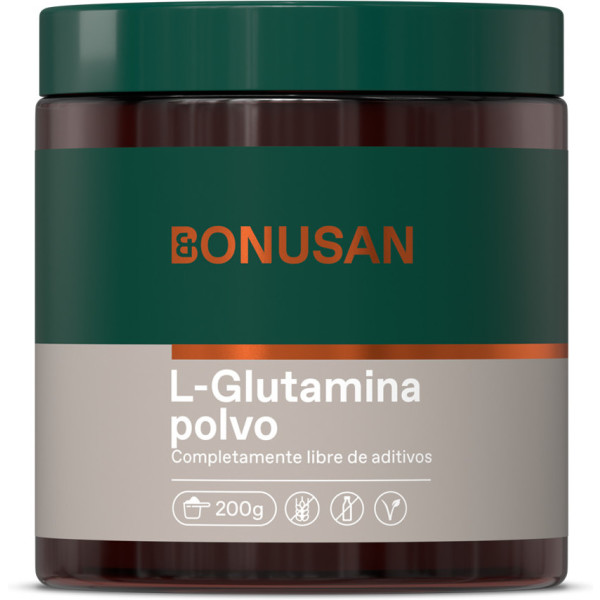 Bonusan L- Glutamina En Polvo 200 Gr