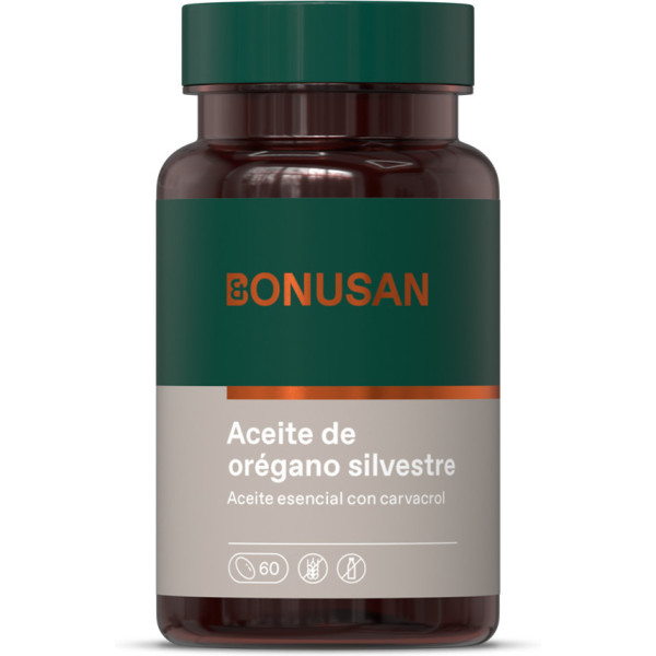 Bonusan Aceite De Oregano Silvestre 60 Caps