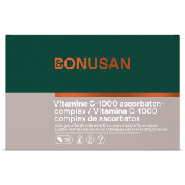 Bonusan Vitamina C-1000 Complejo De Ascorbatos 90 Comp