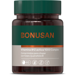 Bonusan Vitamina B12 Activa 1000 Mcg 60 Tabs