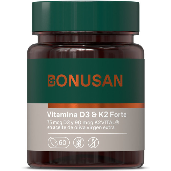 Bonusan Vitamina D3 & K2 60 Caps