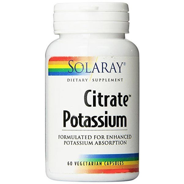 Solaray Potasio Citrato 99mg 60 Cap
