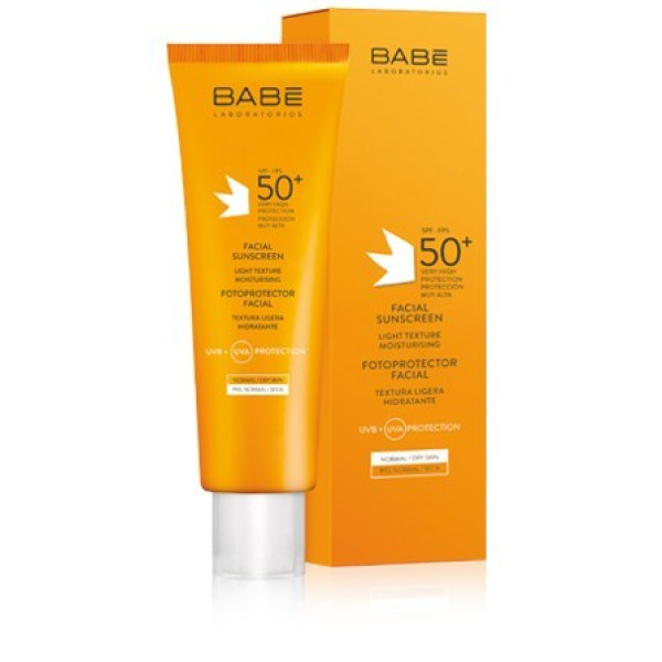 Babé Babe Fotoprotector Facial 50+ Textura Ligera 50