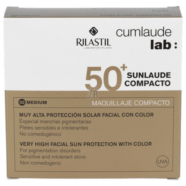 Cumlaude Lab: Sunlaude Compacto Spf 50+ Color Medio