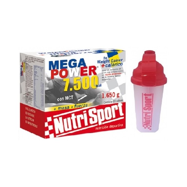 Nutrisport Mega Power 1650 gr + Shaker 750 ml