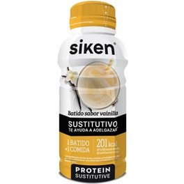 Shake de remplacement à la vanille \"Ready to Go\" de Siken 325 ml