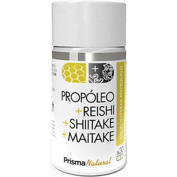 Natural Prism Propolis + Reishi + Shiitake + Maitake 30 capsules