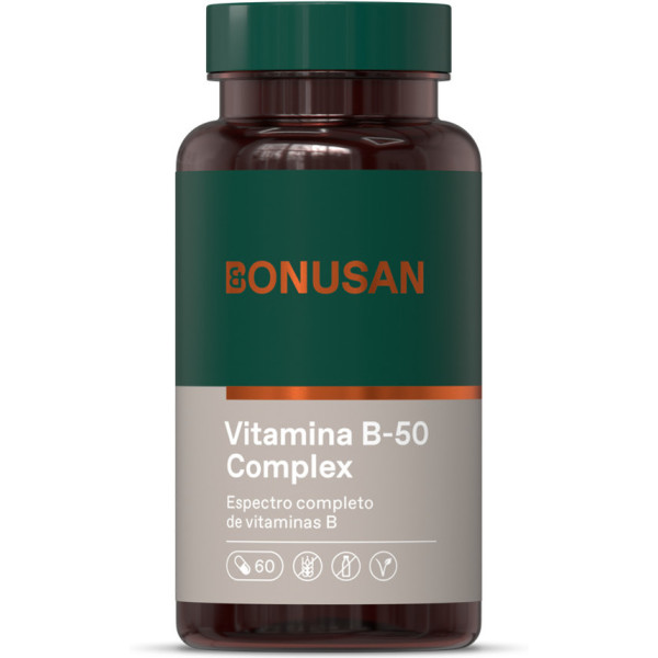 Bonusan Complejo Vitamina B 50 60 Vcaps