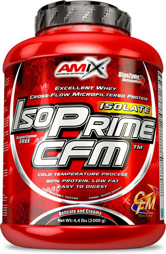 Amix Isoprime Cfm Isolate Protein 2 Kg - ContéM Enzimas Digestivas, ProteíNas Para Aumentar A Massa Muscular Gosto Pistache-image