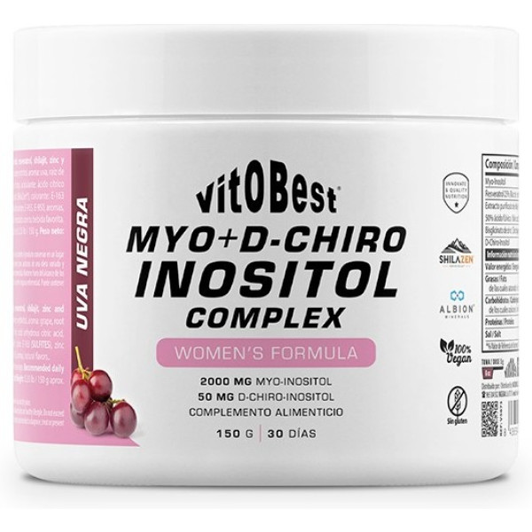 Vitobest Myo+d-chiro Inositol Complex Uva Preta 150 Gr