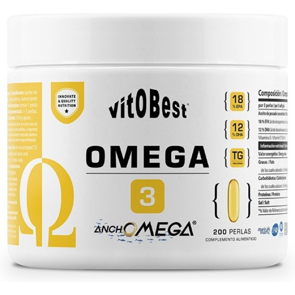 Vitobest Omega 3 Anchomega 200 Perles