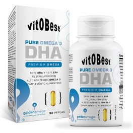 Vitobest Pure Omega 3 Dha 90 Perlas