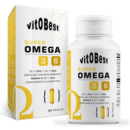 Vitobest Super Omega 3-6 90 Perlas