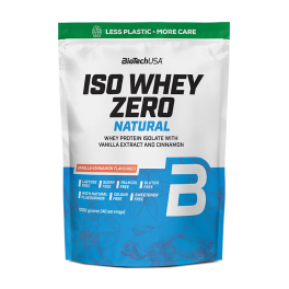 Biotech Usa Iso Whey Zero Sin Lactosa Natural 1 Kg