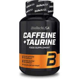 BioTechUSA Koffein + Taurin - Koffein + Taurin 60 Kapseln