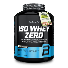 BioTechUSA Iso Whey Zero 2270 gr Proteína Sin Gluten