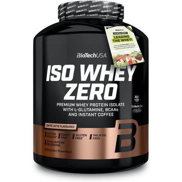 Biotech Usa Iso Whey Zero 1816 Gr Proteína Sin Gluten