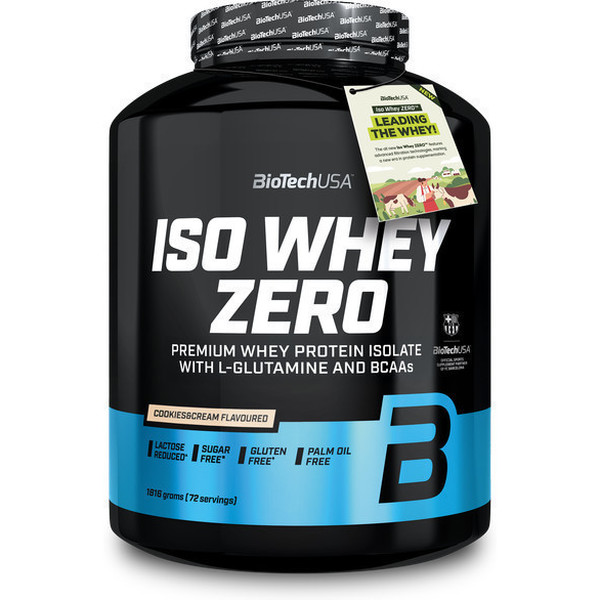 Biotech Usa Iso Whey Zero 1816 Gr Proteína Sin Gluten