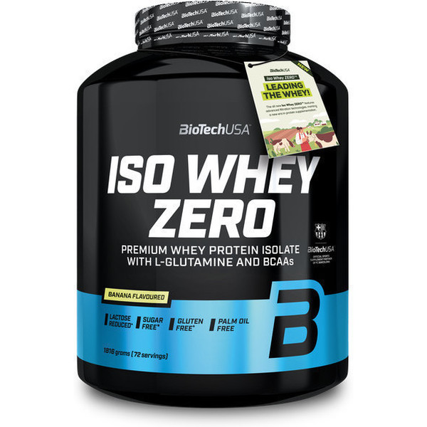 Biotech Usa Iso Whey Zero 1816 Gr Proteína Sin Gluten