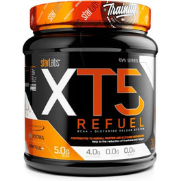 Starlabs Nutrition BCAA + Glutamina aminoácidos XT5 Refuel 30 Servicios - Recuperación y desarrollo muscular con electrolitos
