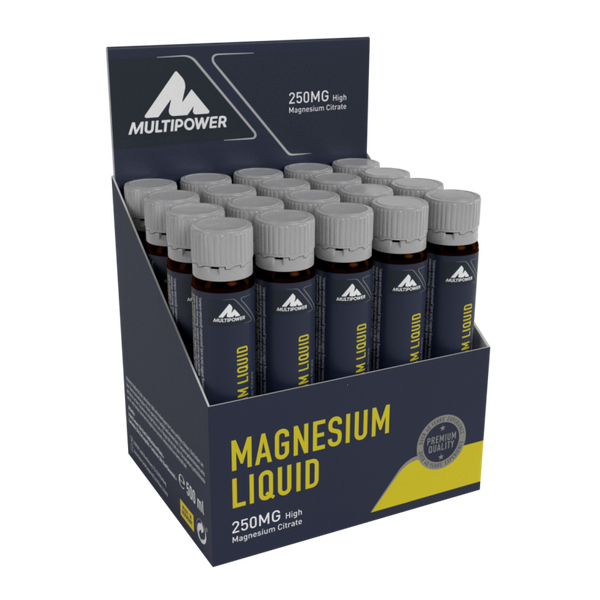 Magnésium Liquide Multipower 20 ampoules x 25 ml