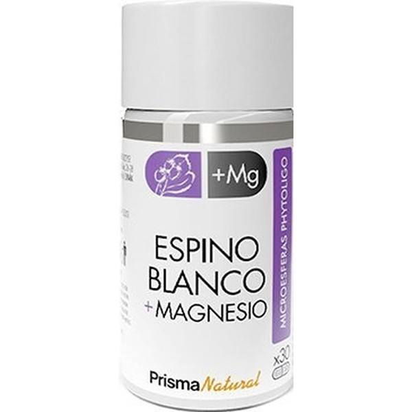 Natural Prisma Biancospino Bianco + Microsfere di Magnesio 30 caps