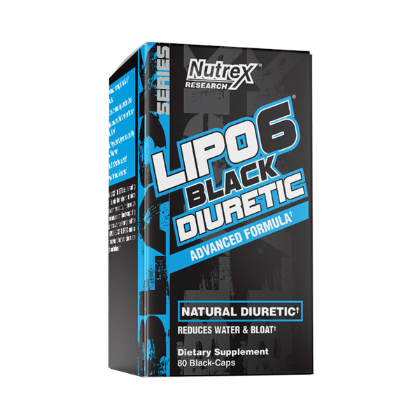 Nutrex Lipo 6 Zwart Diureticum 80 caps