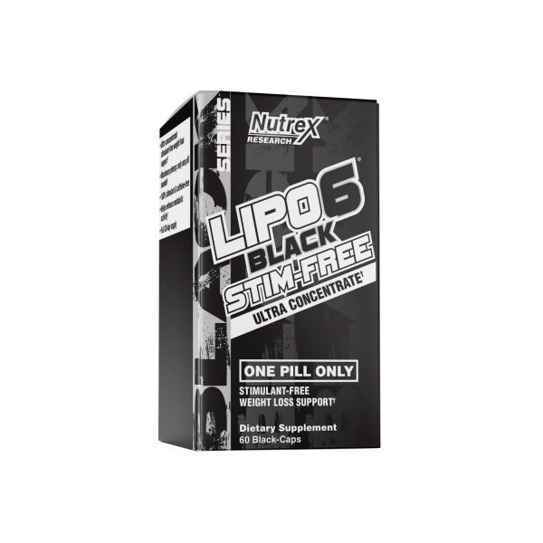 Nutrex Lipo 6 Black Stim-Free 60 capsule