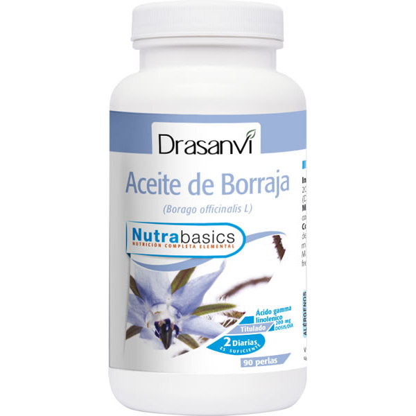 Drasanvi Nutrabasics Aceite de Borraja 500 mg 90 perlas