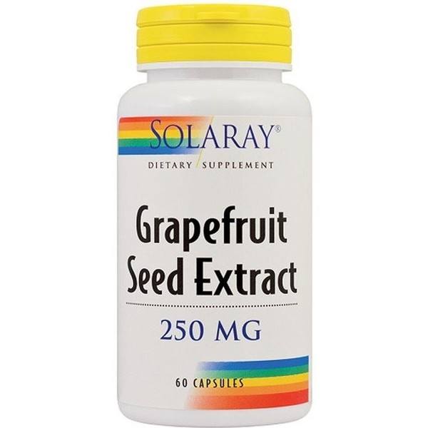 Solaray Grapefruit Seed 250 Mg 60 Caps