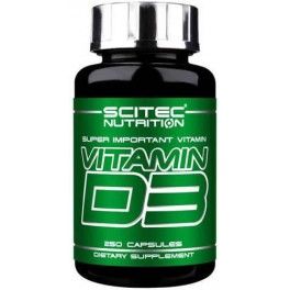 Scitec Nutrition Vitamina D3 250 cápsulas