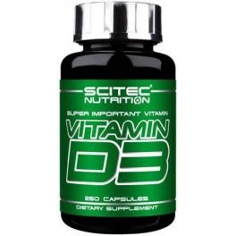 Scitec Nutrition Vitamine D3 250 caps