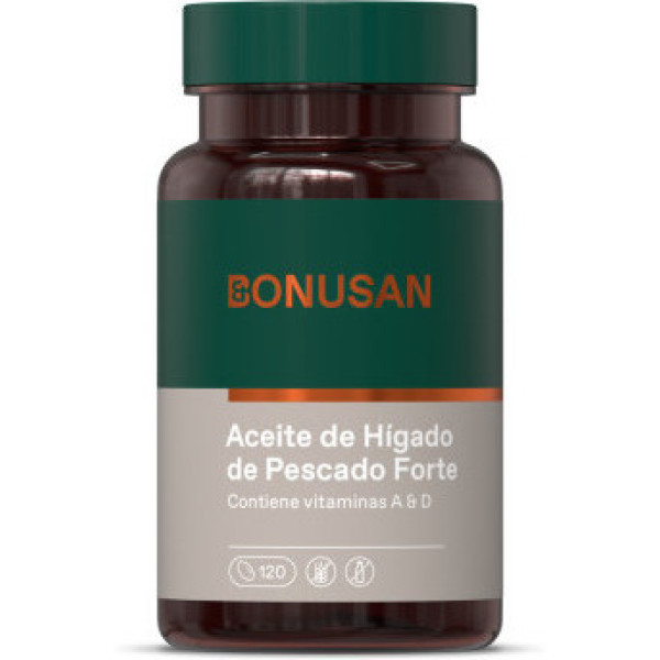 Bonusan Aceite De Higado De Pescado Forte 120 Perlas