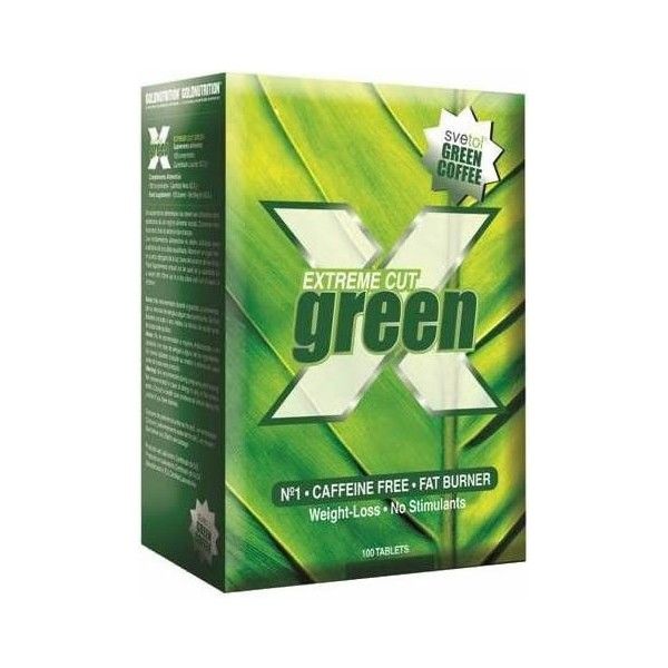 Gold Nutrition Extreme Cut Green 100 tabs