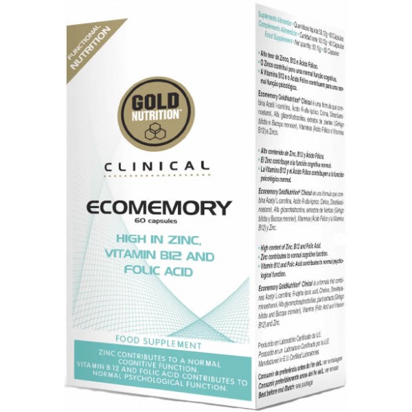 Gold Nutrition Clinical Ecomory 60 Kapseln
