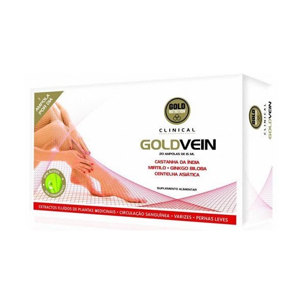 Gold Nutrition Clinical GoldVein 20 frascos x 15 ml