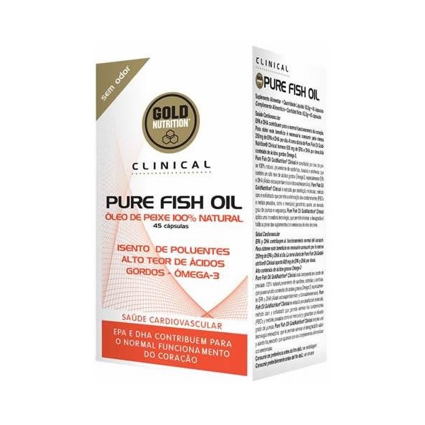 Gold Nutrition Clinical Pure Fish Oil 45 cápsulas
