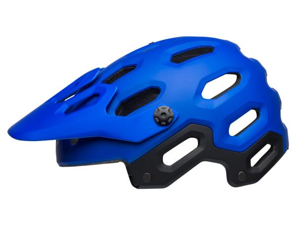 Bell Super 3 Matte Blue/bright Blue S - Casco Ciclismo