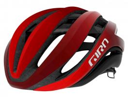 Giro Aether Mips Matte Rojo/ Blanco / Negro S - Casco de ciclismo