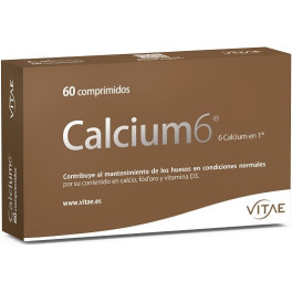 Vitae Calcium 6 60 Comprimés