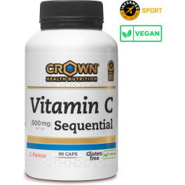 Crown Sport Nutrition Vitamine C Sequential 90 Capsules