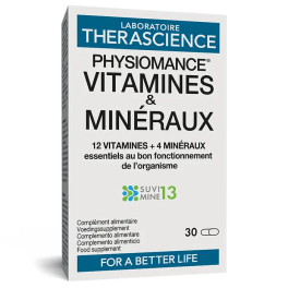 Therascience Vitaminas e Minerais 30 Cápsulas