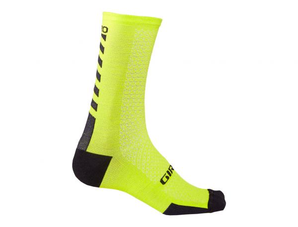 Giro Hrc+merino Wool Bright Lime/black L - Calcetines - Calcetines