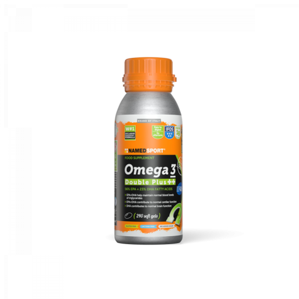Namedsport Gel Omega 3 Double Plus++ Antes/despues (110 Unidades)