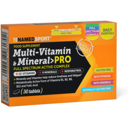 Multivitaminas e Minerais Namedsport Pro 30 Comp