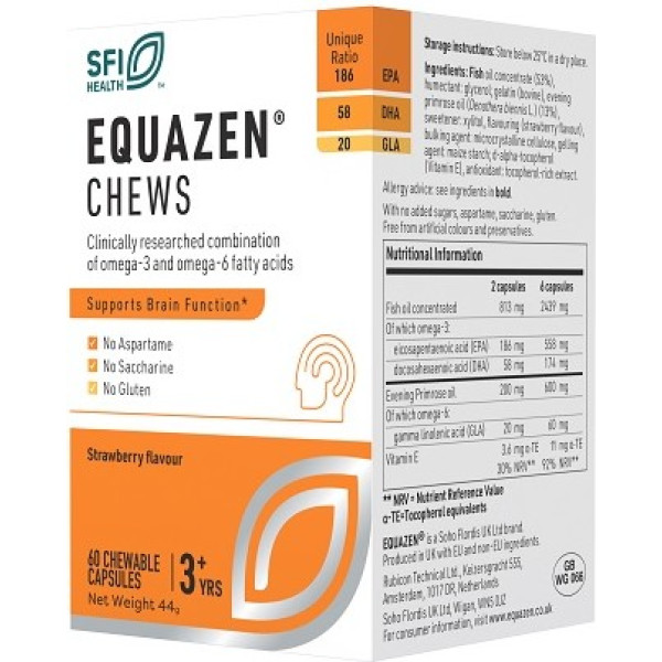 Vitae Equazen Chews Masticable 60 Caps