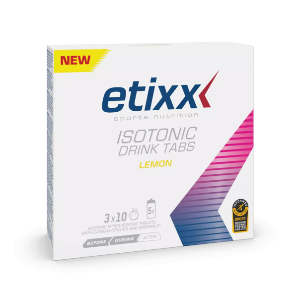 Etixx Isotonic Effervescent 30 Comprimés